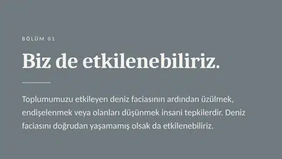 Travma, Afet ve Kriz Çalışma Grubu: Yaşananlardan etkilenmek bir zayıflık göstergesi değildir