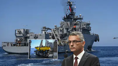 Erhürman: Gemiye ulaşıldı; TCG Işın ile aynı teknolojiye sahip TCG Alemdar da geldi; çalışmalar devam ediyor
