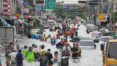 Tayland'da şiddetli yağışların yol açtığı sellerde 23 kişi hayatını kaybetti
