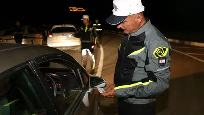 Trafik denetimleri: 341 sürücü rapor edildi, 14 araç trafikten men edildi