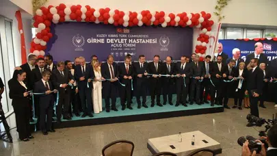Yeni Girne ve Güzelyurt Devlet Hastaneleri eş zamanlı açıldı: Sağlık alanına 1 milyar 514 milyon kaynak