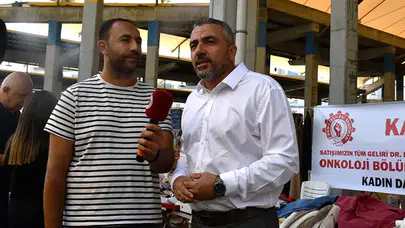Kamu-İş kadın Dayanışma Komitesi’nin onkolojiye destek kermesi tamamlandı