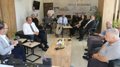 Sucuoğlu, İskele Belediyesi’ni ziyaret etti: Bağlantı yollarının güvenliği ve erişimi üzerinde duruldu