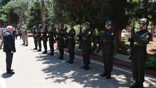 Türkiye Milli Savunma Bakanı Güler, KKTC'de konuşlu 39'uncu Mekanize Piyade Tümen Komutanlığını denetledi