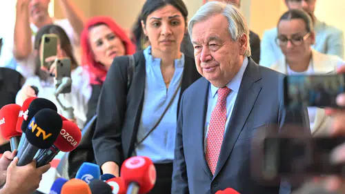 Görüşme tamamlandı: Guterres’ten çözüm ve dayanışma vurgusu