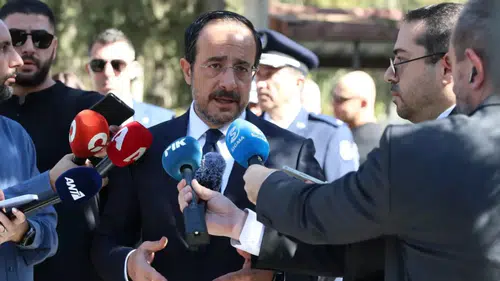 Hristodulidis: Kıbrıs sorunuyla ilgili birçok gelişme var