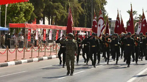 30 Ağustos Zafer Bayramı bugün KKTC’de de törenlerle kutlanıyor