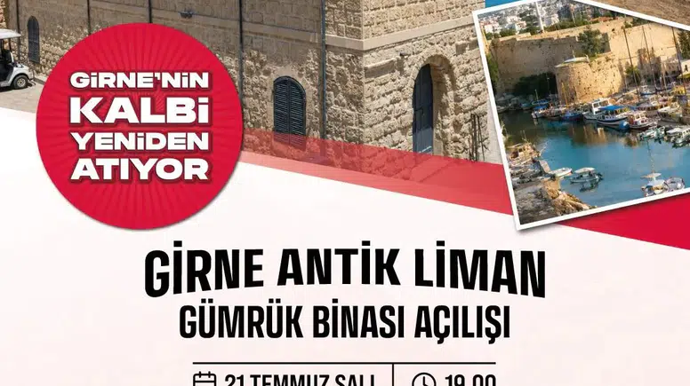 Eski Gümrük binası 21 Temmuz'da halkın hizmetine açılıyor
