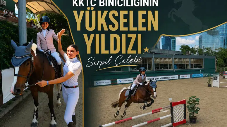 KKTC'nin gururu Serpil Çelebi'den Türkiye'de bir başarı daha