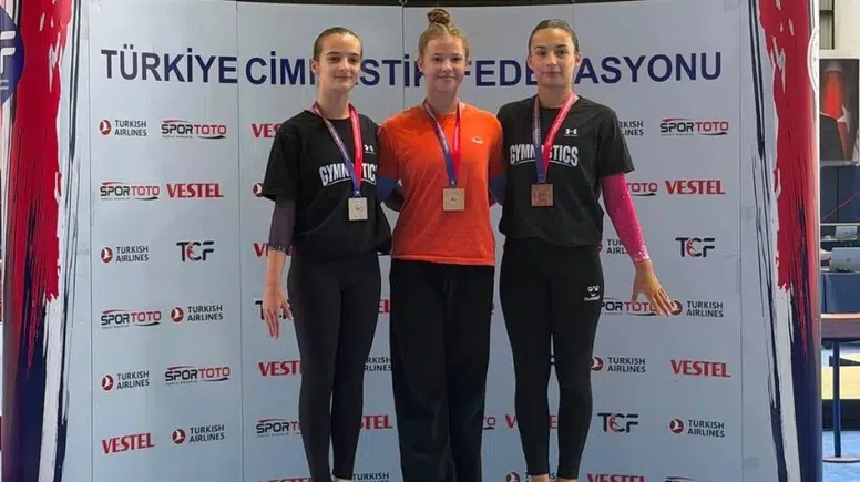 Cimnastik Federasyonu sporcusu Kaleria Pankratova’dan KKTC cimnastiğinde tarihi şampiyonluk
