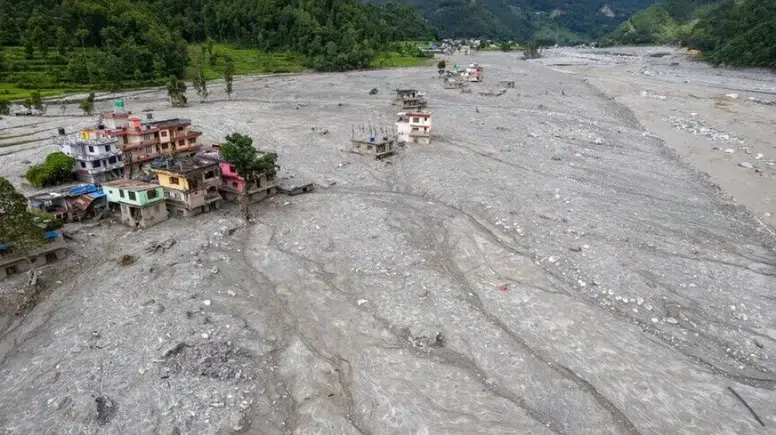 Nepal'deki selde hayatını kaybedenlerin sayısı 1342'ye çıktı
