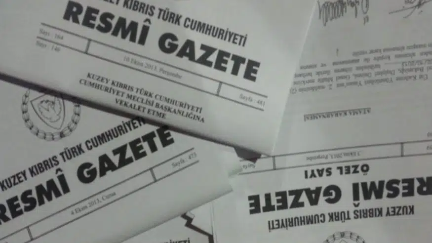Sekiz yasa gücünde kararname Resmi Gazete’de yayımlandı